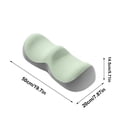 thumbnail image 3 of Btomtd Leg Elevation Wedge Pillows, 20 Inch Leg Rest Support Cushion for Sleeping, Relieve Leg Pressure Pillows with Washable Cover, Green, 3 of 9