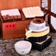 thumbnail image 3 of 1:24 de Muebles de Miniatura DIY TOFU Tienda Regalos de Cumpleaños perfke Miniaturas de casa de muñecas de bricolaje, 3 of 9