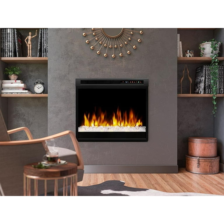 Dimplex 28-in Multi-Fire XHD Pro Plug-In Electric Fireplace with Acrylic  Ice u0026 Driftwood - DF28DWC-PRO - Walmart.com