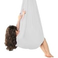 thumbnail image 1 of Columpio sensorial para terapia de interior para adultos, niños y adolescentes con necesidades más especiales, ideal para el autismo, calmante para las necesidades de los niños (gris) Ormromra LRWJ300-11, 1 of 7