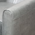 thumbnail image 4 of Christopher Knight Home Ethan Tufted Bonded Leather Recliner Chair by  Grey, 4 of 6