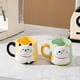 thumbnail image 4 of Taza de cerámica HappyWare Gatito con relieve Kawaii 500ml diseño amarillo, 4 of 4