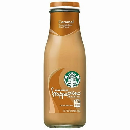 Pack of 1 Starbucks Frappuccino, Caramel, 13.7 oz