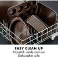 thumbnail image 3 of Circulon Chocolate Non-stick Bakeware Set, Chocolate Brown, 3-Pieces, 3 of 7