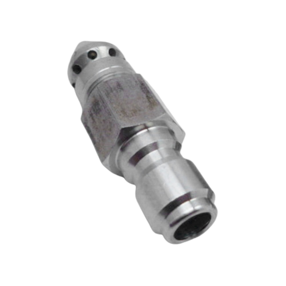 JINGT Pressure Washer Drain Sewer Cleaning Jetter Nozzle 3/8"9 Jets