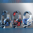 thumbnail image 5 of SZROBOY Gaming Headset with RGB Light,7.1 Surround Sound Headphone with LED Light for Kids Adults,Noise Canceling Mic, Surround Sound Gaming Headphones Red, 5 of 5