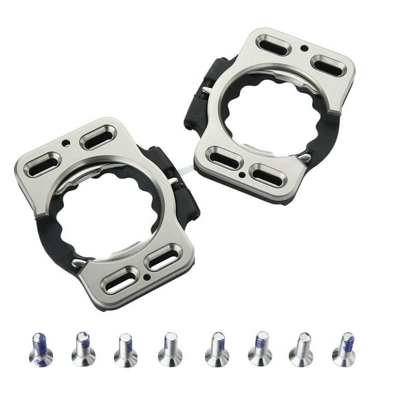 TAPDRA Cycling Shoes Cleats for Speedplay Zero Paving Durable Aluminum Alloy Resin Enhances Cycling Ease Walking Comfort with Screws