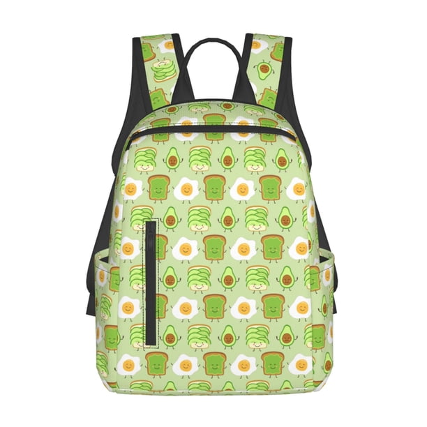 Easygdp Avocado And Toast para Easygdp Yak - Mochila Casual Ligera y Resistente para Viaje y Senderismo para Hombres y Mujeres