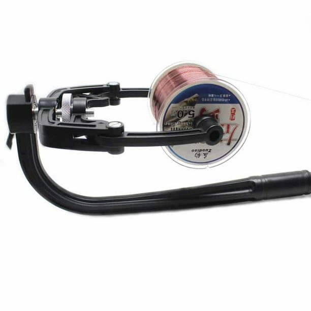 Nituyy New Fishing Line Spooler Portable Line Winder For Fishing Reels & Bobbin Black One Size