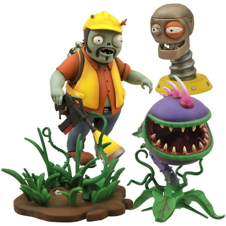 Diamond Select Toys Plants vs. Zombies Select Engineer Zombie Action 