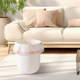 thumbnail image 4 of HLONK Rubbish Bags Small Trash Bags Drawstring  small Bathroom Garbage Bags  60 Counts Trash Can Liners For Bathroom Kitchen  White  Print 2 Gallon Small Trash Can Liners I, 4 of 4