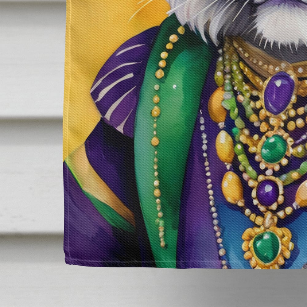 Tiger the King of Mardi Gras House Flag 28 in x 40 in