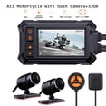 thumbnail image 7 of Motorcycle Dash Cam Dash Camera HD 1080P Dual Lens GPS DVR Dashcam Waterproof Motorbike Video Recorder 32GB ,Easy to Install, 7 of 7