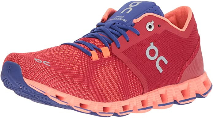 all red running shoes womens