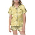 thumbnail image 2 of WEAIXIMIUNG Kid DIY Hand Painted Homewear Set Colouring Pajama Sets For And Girl Can Play With And Wea 110, 2 of 5