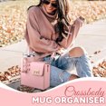 thumbnail image 4 of Ruiboury Lightweight And Sturdy Crossbody Water Cup Storage Bag Making Easy To Carry Brown, 4 of 6