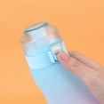 thumbnail image 2 of Botella Bebida 650 Ml Sin BPA Flavo para Acampar Senderismo Pesca () Rojo Azul, 2 of 9