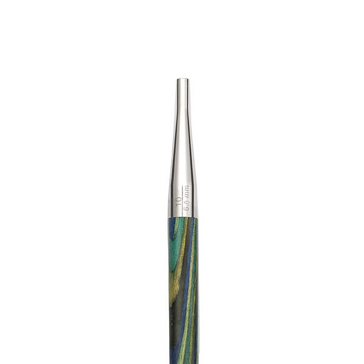 Knit Picks Caspian Options 2-3/4" Short Tip Interchangeable Wood Knitting Needle Set
