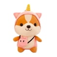 thumbnail image 2 of Dibujos animados ardilla peluche juguete niño adulto lindo exquisito suave peluche juguete muñeca decoración del hogar rosa, 2 of 10