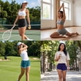 thumbnail image 6 of URATOT Women's Cotton Shorts, 5 Packs, Casual Daily & Active Wear, Sizes S–XL, 6 of 6