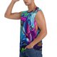thumbnail image 3 of Fotbe Neon Free Play Men's Camiseta sin Mangas Estampada para Hombres, Playera Casual para Gimnasio, Entrenamiento, Playa-Large, 3 of 7