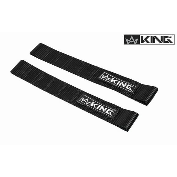 Overland Vehicle Systems Sangle de Vérification de Porte 16010001 King 4WD; Noir; Nylon; Ensemble de 2