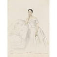 thumbnail image 3 of Firmin Salabert 14x18 Black Modern Framed Museum Art Print Titled - Fanny Elssler (1838), 3 of 5