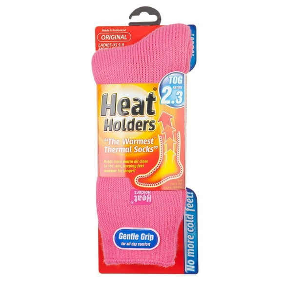 Heat Holders Womens Thermal Socks Pink