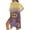 Sunflower - Purple and Yellow, variant on DISNIMO Aztec Horse Sunflower Print Women's Beach Cover up Swimsuit Kimono Cardigan Bathing Suit Coverups Summer Casual Loose Bikini Cover Up