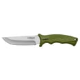 thumbnail image 3 of Camillus Camp 9.5" Knife, 4.5" Drop-Point Fixed Blade with Sheath, Green, 3 of 15