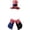 A, variant on 4th of July Goose Outfits 7 Inch Desk Goose Outfits, Memorial Day Patriotic Goose Costume with Hat,250th Anniversary Independence Day Porch Goose Clothes for Patriotic Decorations(A)