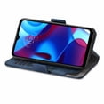 thumbnail image 4 of Ancove for iPhone 15 Pro Wallet Case,Business Stitching Pattern PU Leather [RFID Blocking] Credit Card Slots Kickstand Shockproof Magnetic Flip Cover Case ,Darkblue, 4 of 7