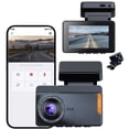 thumbnail image 1 of Danhjin Driving Recorder Foreign Trade Car Mounted 3-Inch Clear Front And Rear Camera Loop Recording Mobile Wifi Interconnection Night Vision Driving Recorder, 1 of 9