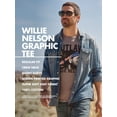 thumbnail image 3 of Wrangler® Men's Short Sleeve Willie Nelson Graphic Tee, S-3XL, 3 of 6