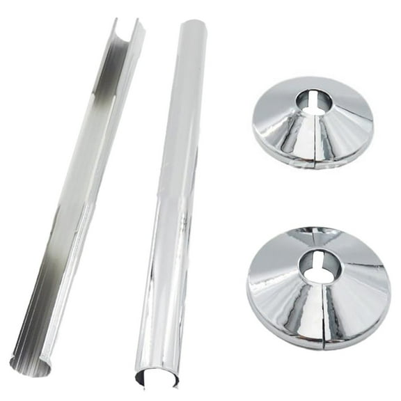 Pipe Trim Cover Faucet Corner Valve Electroplated Plastic Trim Ring