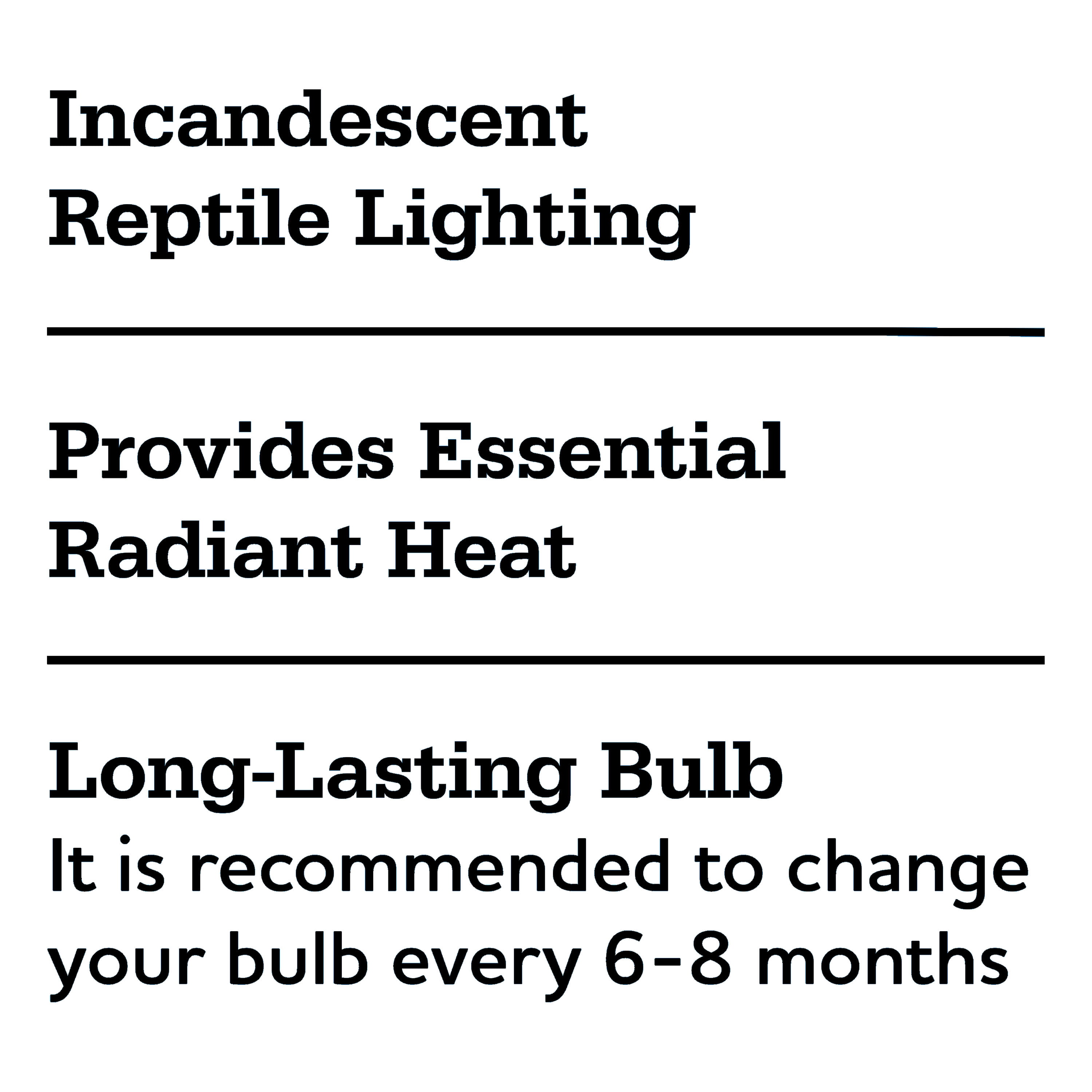 Vibrant Life Nighttime Heat Bulb for Reptiles, 75 Watts
