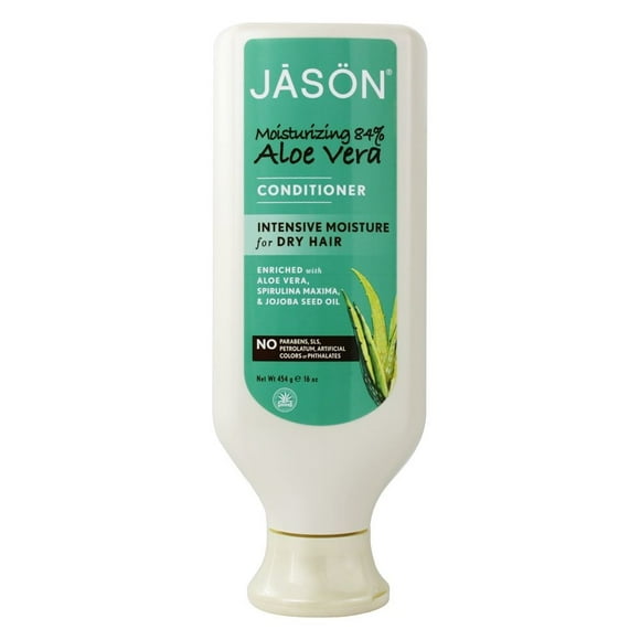 JASON Natural Products - Après-shampooing Hydratant Naturel Aloe Vera 84% - 16 fl. oz.