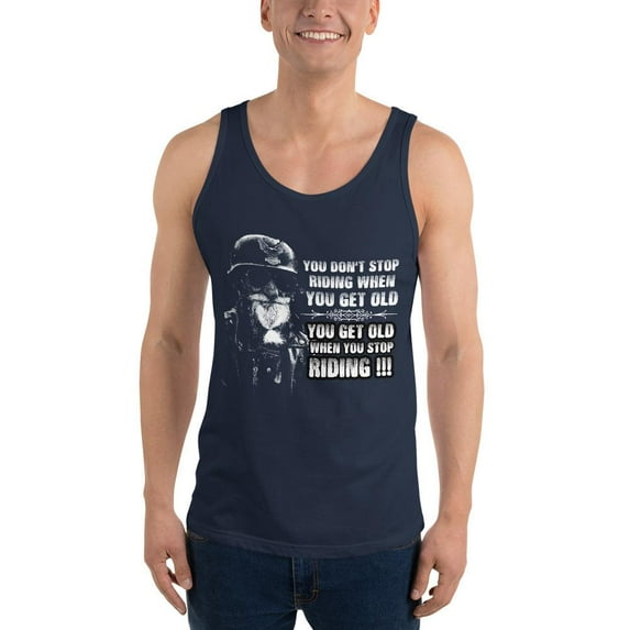 Get Old When You Stop Riding Tank Top