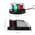 thumbnail image 4 of High Quality Boat Navigation Lights - Red and Green Led Marine Navigation Light, 4 of 8