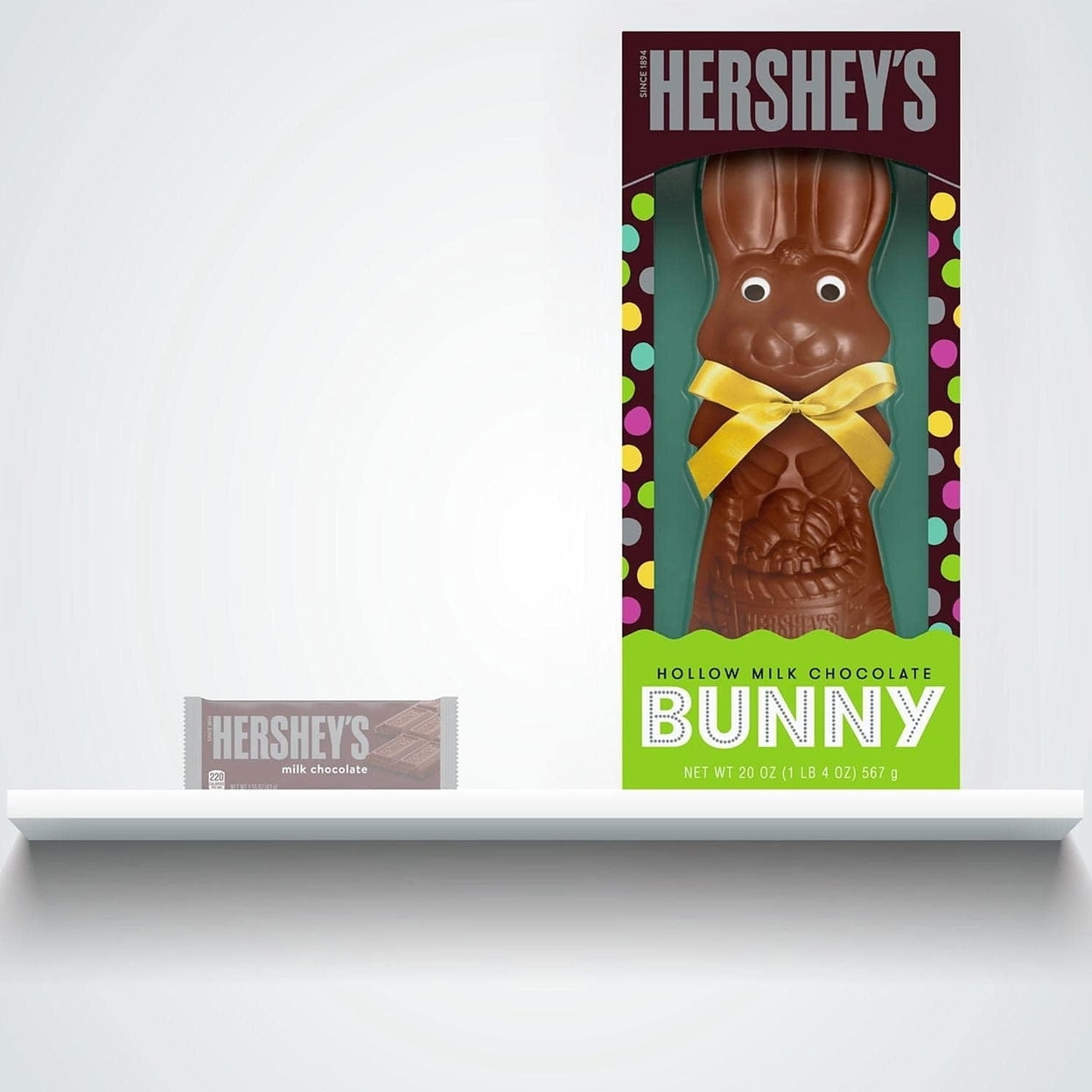 Hershey's Hollow Milk Chocolate Bunny 20 oz