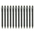 thumbnail image 1 of Uxcell 12Pcs Erasable Gel Pens, 0.5mm Retractable Fine Point Heat Erasable Marking Pen Smooth Writing Fabric Markers for Sewing Drawing Writing Planner, Black, 1 of 7
