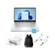 thumbnail image 1 of Combo Laptop HP 14-DQ6012DX 14" HD 128GB 4GB RAM Intel N150 W11  Sky Blue + Impresora Hp Deskjet 2374 + Mochila Para Laptop + Vention Soporte para Laptop Blanco, 1 of 3
