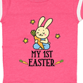 thumbnail image 4 of Inktastic My 1st Easter Boy Bunny Rabbit Boys Baby Bodysuit, 4 of 5