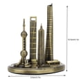 thumbnail image 5 of Shanghai Building Collection Model Oriental Pearl Tower Global Financial Center Souvenir, 5 of 5