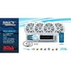 Boss MCK1306W.64 Marine/Boat USB/SD Aux Receiver w/6.5" Speakers+Antenna Package