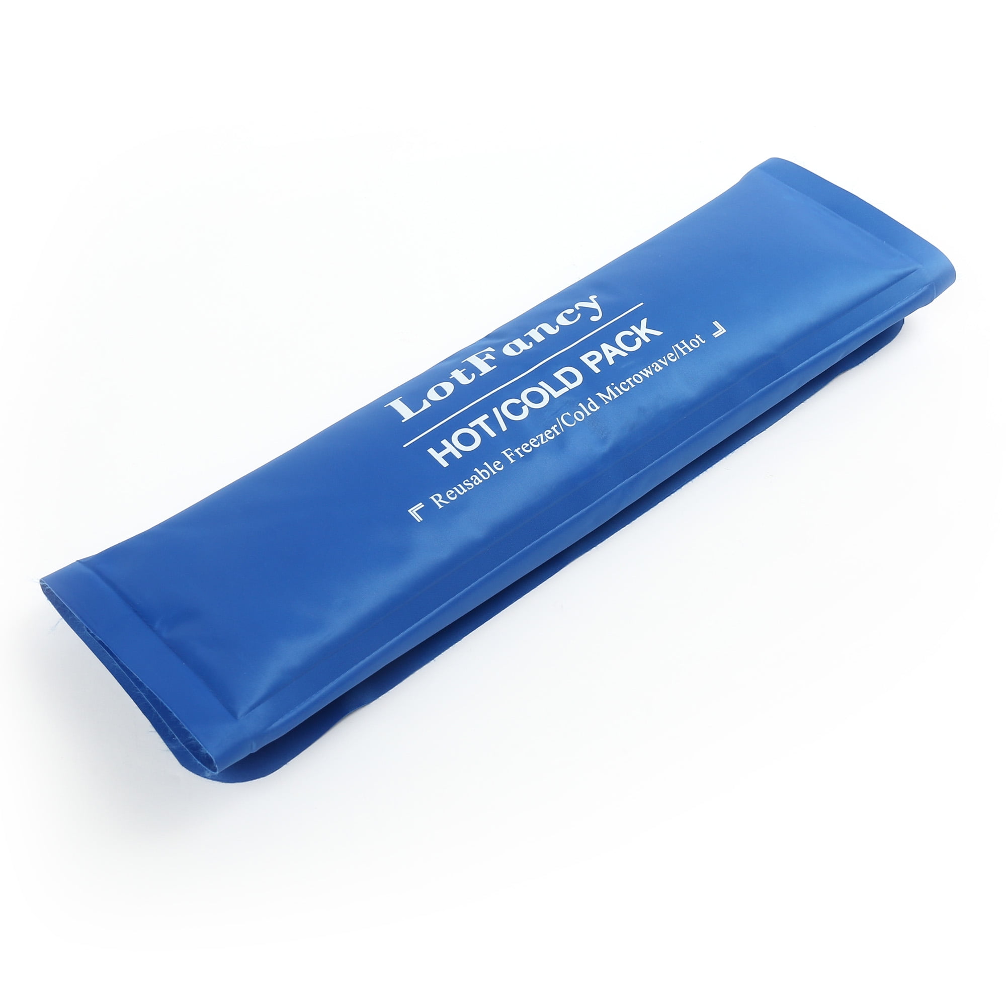 Lotfancy 6 Ice Packs for Cooler and Lunch Box, Reusable Freezer Packs, Size: 7 x 4.75 x 0.75, Blue