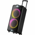 thumbnail image 4 of Philips X5206 Portable Bluetooth Speaker with LED Lightning, Large Size, Black, TAX5206, 4 of 7