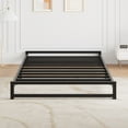 thumbnail image 4 of Yiwa Metal Platform Bed Frame, 6 Inch Twin/Queen Size, Steel Slat Support, Mattress Foundation, No Box Spring Required, Quiet Design, 4 of 9