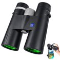 thumbnail image 3 of Prismáticos 12x42 para adultos compactos HD profesional día/visión nocturna binoculares telescopio observación de aves fútbol turismo kaili Sencillez, 3 of 3