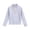Light Blue-04, variant on Sakuulaan Girls Long Sleeve Tops,Ribbed Knit Ruffle Neck Lace Button Fall Winter School Casual Shirt